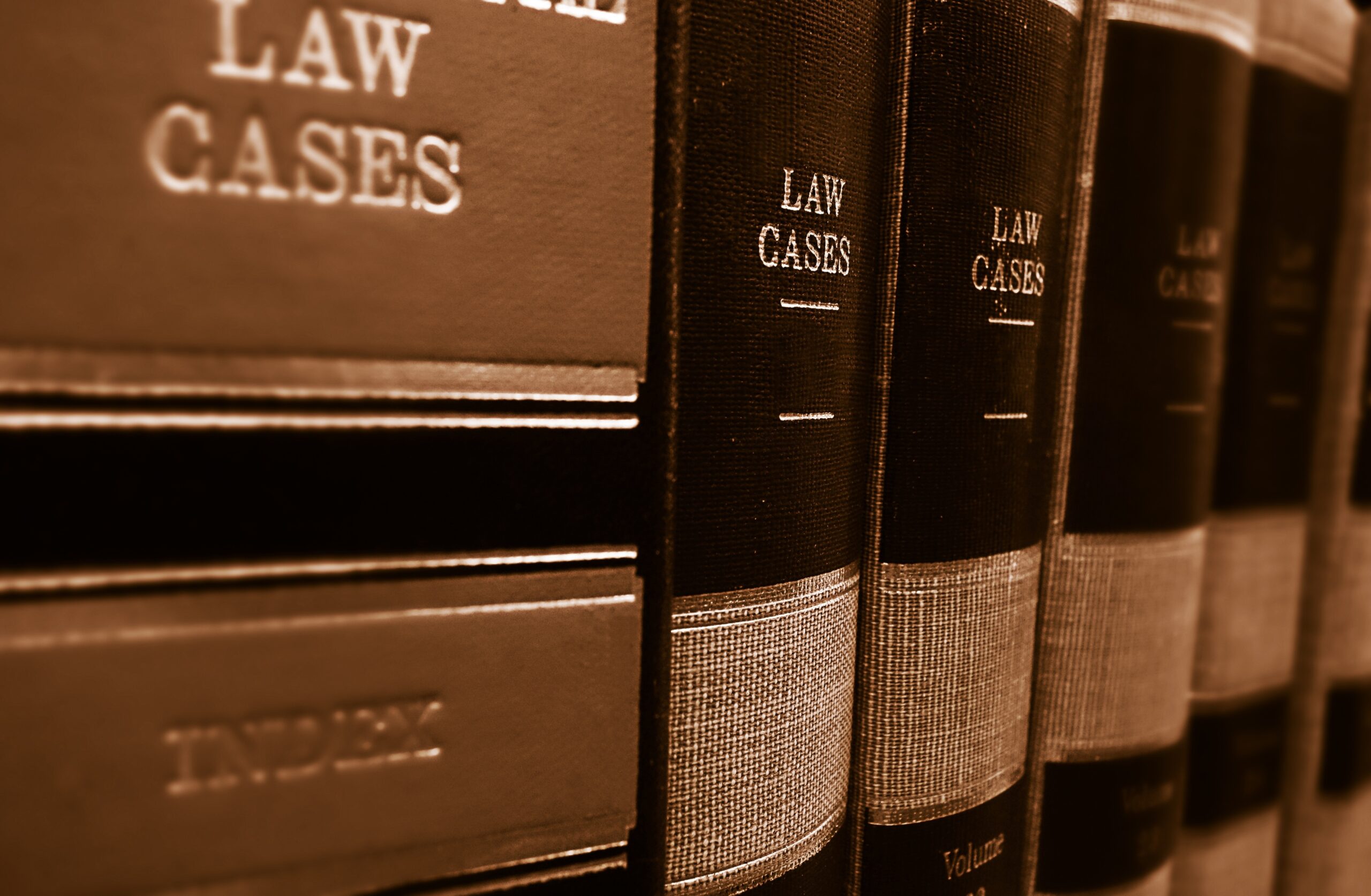 Law cases stock photo